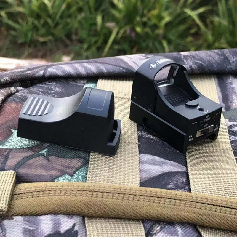 

Tactical Micro Reflex Red Dot Sight Fit Weaver Rail Compact Pistol Holographic Optics Scope For Airsoft
