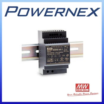 

[PowerNex] MEAN WELL original HDR-60-5 32.5W Ultra Slim Step Shape DIN Rail MEANWELL HDR-60