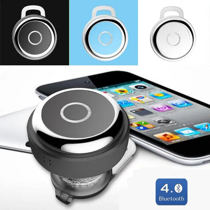 

Mini Bluetooth Headset In Ear Wireless Micro Earpiece Voice Control headphones Universal for Samsung/HTC/LG Phone