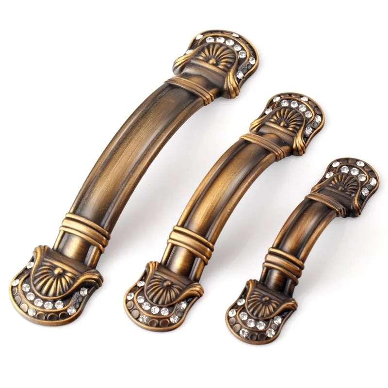 European diamond funiture 2.5"handle All match wardrobe knobs Crystal