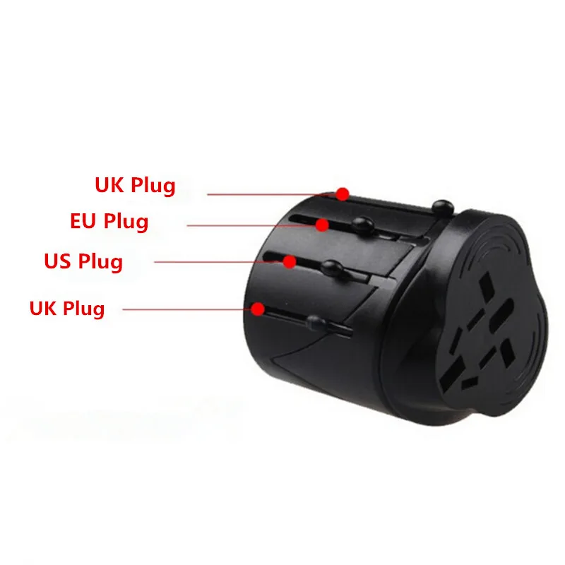 Электрическая розетка Стабилизатор напряжения универсальный Путешествия Ac адаптер для Мощность Plug Великобритания США Au Европа
