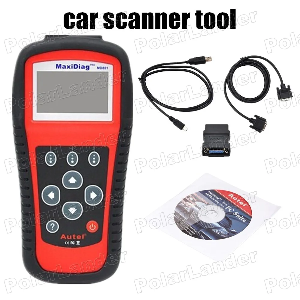 lowest price car code reader scan tool for FORD cars MaxiDiagPRO MD801