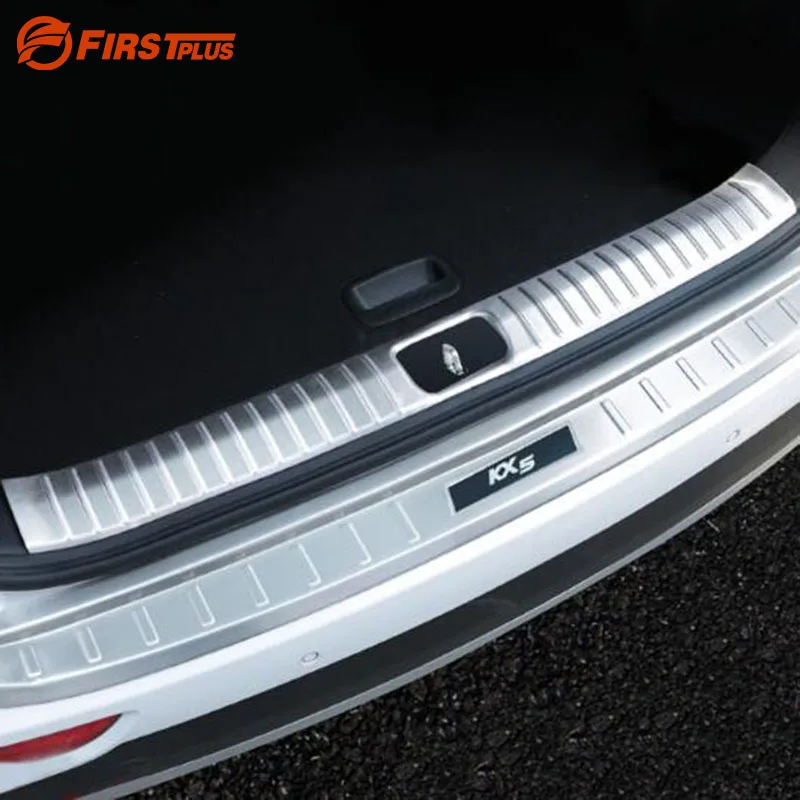 Protector De Parachoques Trasero De Acero Inoxidable Para Kia Sportage V (2021 En Adelante) - Diseño 'Ribs'