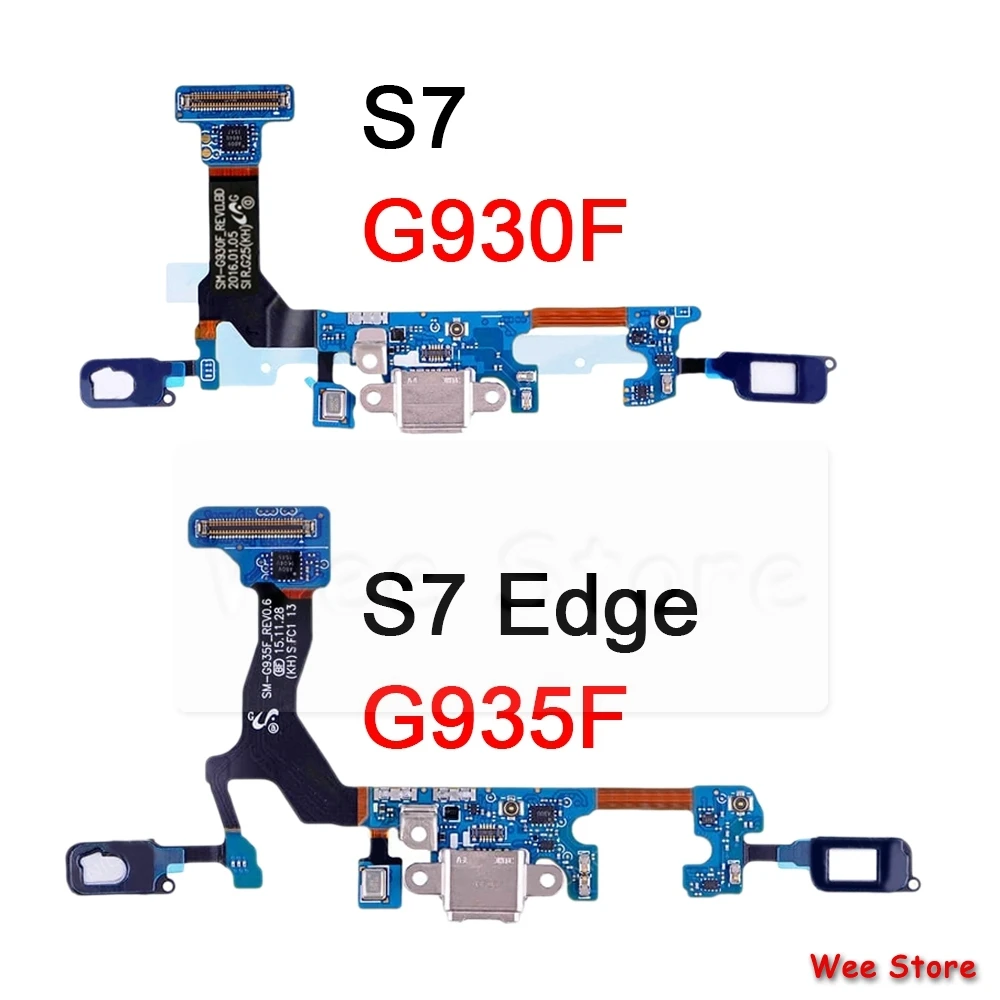 

For Samsung Galaxy S7 Edge G930F G935F Original USB Charging Port PCB Board Charger Dock Connector Flex Cable