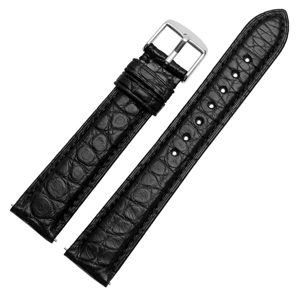 Ремешок из крокодиловой кожи для наручных часов Hauwei 18 мм|watch band 18mm|watch bandband 18mm |