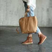 Vendange Новая мода Винтаж ручной работы Повседневная Мягкая натуральная коровья кожа сумка/сумка на плечо 2113