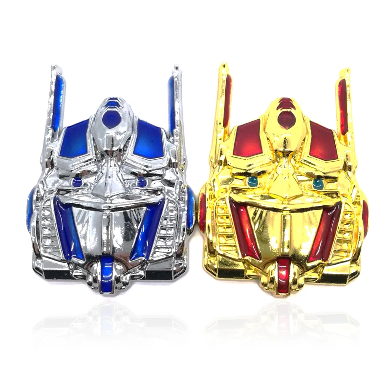 

3D Metal Transformers Motorcycle Bike Car Sticker Logo Emblem Badge Car Styling for Fiat Bmw Ford Lada Audi opel toyota volvo VW