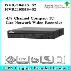 Origina NVR2104HS-S2 NVR2108HS-S2 4/8 канала Компактный 1U Lite Сетевой Видео Регистраторы с SATA Интерфейс Поддержка H264 + IP Камера