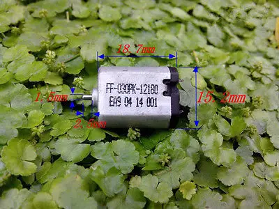 2 шт. FF-030-12180 DC 1 5-6 В 6000-12000 об./мин. мини двигатель для автомобиля игрушки DIY LF1 |