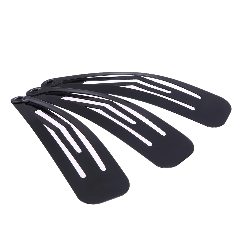 12pcs Hair Clips Hairpins Women Black Hairgrip Barrettes Head Hairpins DIY Hairdressing Styling Accessories Tools Black for Girl
