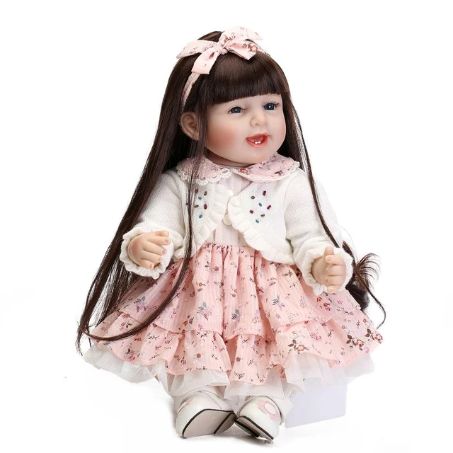 Bebe reborn realista 42cm silicone Reborn Baby Doll kids Playmate Gift For  Girls birthday gift toys soft body boneca reborn - AliExpress