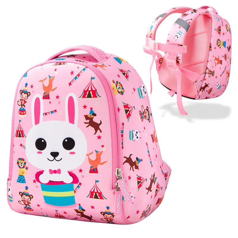 

Cute Cartoon Magic Rabbit Kids School Bags for Girls Water Repellent 3 Size for 1-6 Years Old Children School Backpacks Mochila