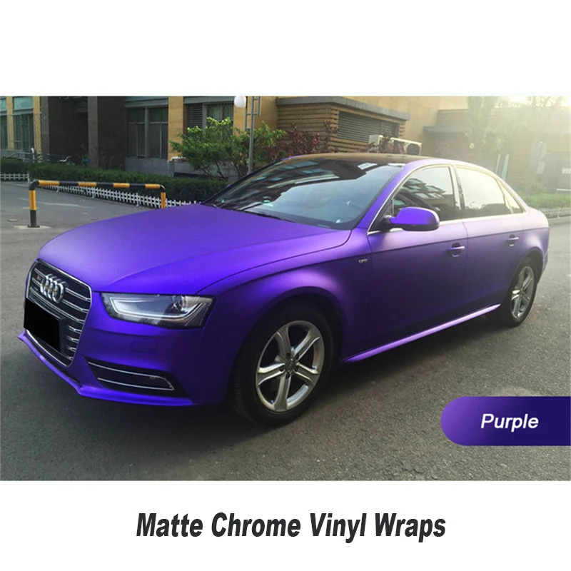 Us 129 0 Multicolor Purple Metallic Car Vinyl Wraps Metal Vinyl Car Vinyl Wrap Film Styling For Car Interior Stickers 5ft X 65ft Roll On Aliexpress