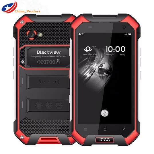 Blackview BV6000 4G мобильный телефон 4,7 дюймов HD MTK6755 Восьмиядерный Android 6,0 3 ГБ ОЗУ 32 Гб ПЗУ 13 МП камера водонепроницаемый IP68 смартфон