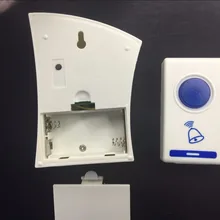 Белый Беспроводной дверной звонок диапазон дверной звонок низкая 1 Outdoor502 9510F