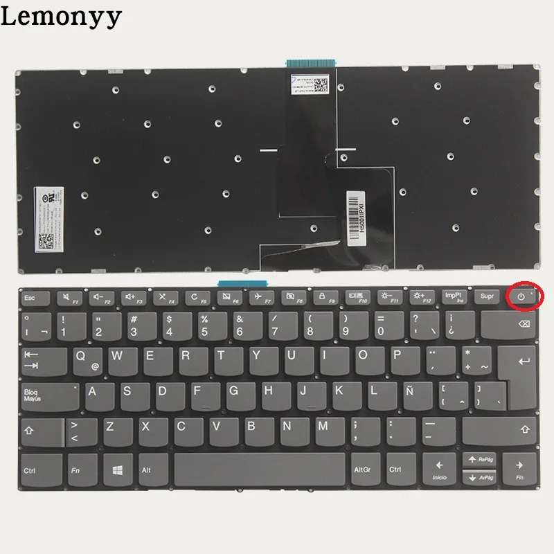 Новая латинская клавиатура для LENOVO IdeaPad 320-14ISK 320-14IKB 320-14AST 320S-14IKB 320S-14IKBR LA Клавиатура для ноутбука без подсветки