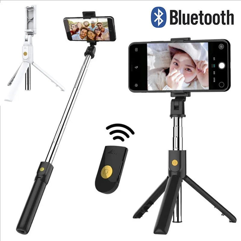 

PYMH Bluetooth Selfie Stick Tripod Remote Extendable Monopod for iPhone Samsung Photo
