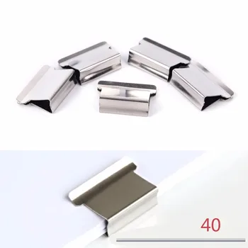 

50pcs/pack Wholesale low price School Office Accessories Supplies Mini Metal Paper Clipper Stationery Hot Selling