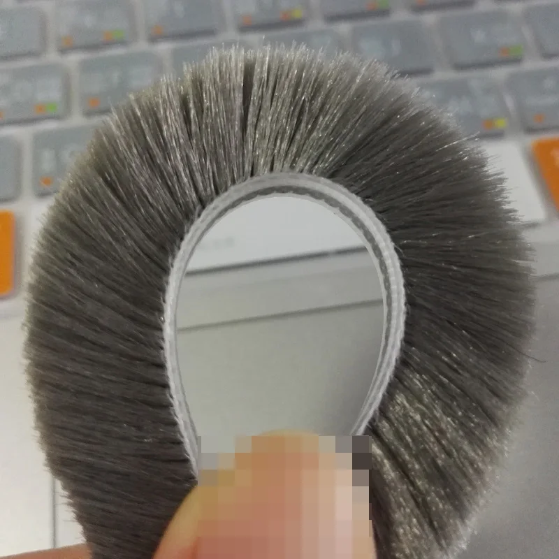 6m X 5mm 8mm Sliding Door Window Gap Brush Seal Dustproof Strip Felt Draught Excluder Wool Pile Seals Weather Strip Waterproof Sliding Sash Screen Door Window Brush Seal
