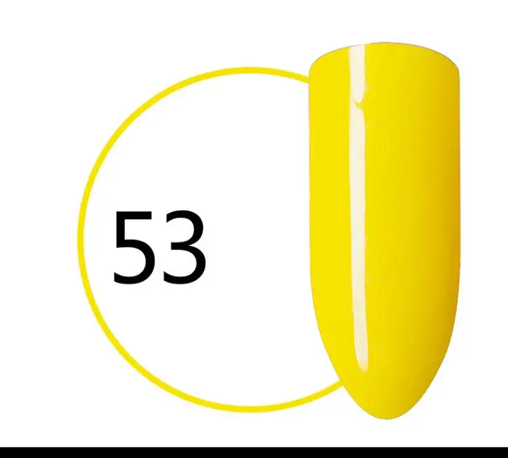 96 цветов 10 мл Гель-лак для ногтей Светодиодный УФ-Гель-лак для маникюра YAYOGE полуперманентный стойкий лак - Цвет: 53