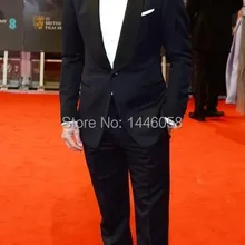 Новое поступление темно-синие мужские костюмы с брюками Жених парадный смокинг лучшие мужские шафер жених мужские свадебные/Выпускные/вечерние костюмы