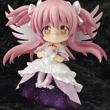 Nendoroid Puella Magi Madoka Magica kaname madoka ПВХ фигурка Коллекция Модель игрушки 12 см#285 KC087 figma Рождественский подарок B19