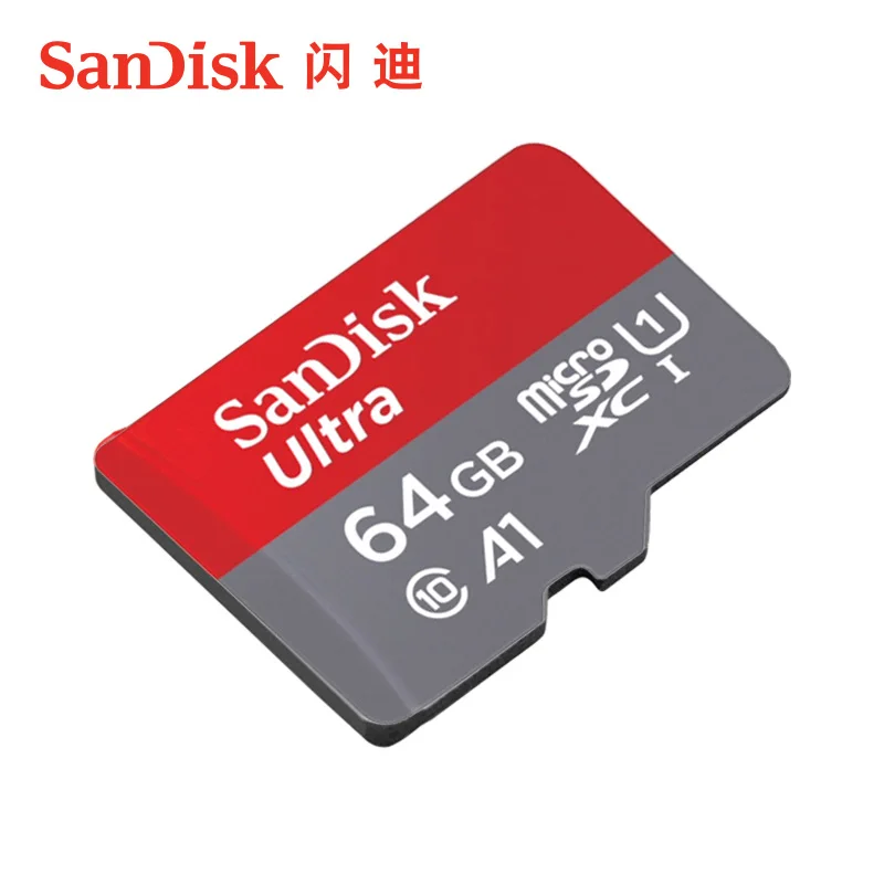 SanDisk Ultra Original memory card 256GB 128GB 64GB SDXC 32GB 16GB SDHC usb flash C10 micro 3