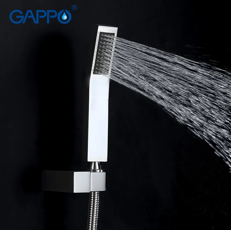 GAPPO смесители для душа настенный набор с водопадом скрытый смеситель ванной