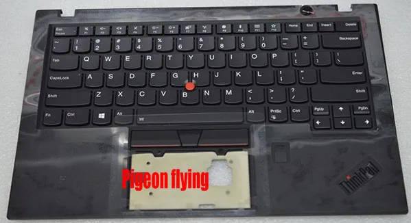 

FRU 01YR575 01YR539 01YR647 01YR611 NEW lxl for Thinkpad x1 carbon 6th laptop 2018 (20KG 20KH) EUA keyboard with C-cover black