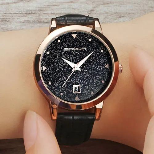Sanda Dress Wrist Watch Women Watches Las Luxury Brand Famous Sanda Dress Wrist Watch Women Watches Las Luxury Brand Famous Fashion Quartz Female Clock Relogio Feminino Montre Femme