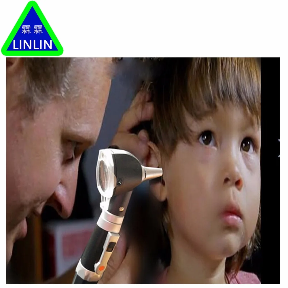 LINLIN Профессиональный диагностический набор, медицинский уход за ушами, светодиодный отоскоп, высококачественный прибор для обнаружения ушей, инструмент для ухода за ногами, ушной фонарь