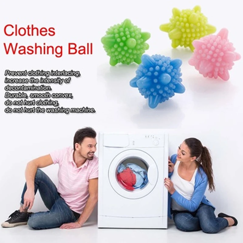 Сушить в стиральной машине моющие шарики умягчитель Нет химический кондиционер для одежды ткань эко-мяч