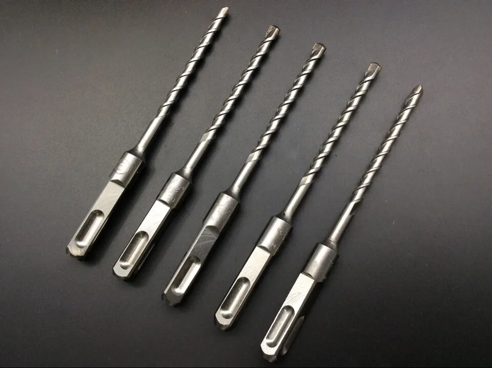 6*160mm Square shank drill bits 5 piece bit set serra copo diamantada