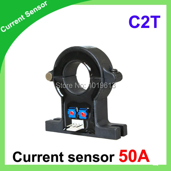 AC DC current sensors C2T series hall current sensor 50Ain