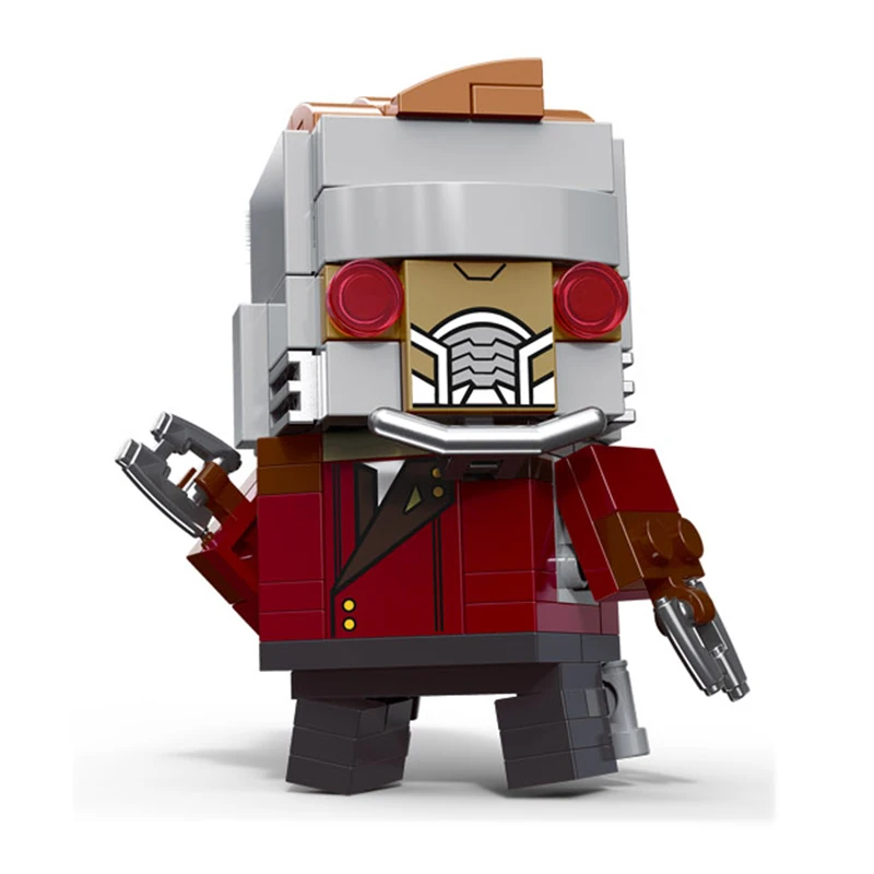 Decool мини-фигурки с надписями DC Marvel Super Heroes Endgame Мстители Бэтмен Brickheadz строительные блоки кирпичи игрушки - Цвет: Style 21