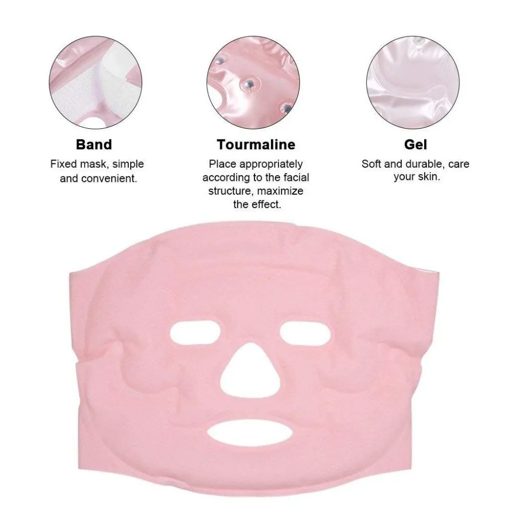 Гель-магнит для лица, маска для глаз, для лица, ледяная, горячая кожа, разогревающая, массажная, уход за кожей, маска для глаз, чтобы предотвратить мешок, Canthus морщины, маска
