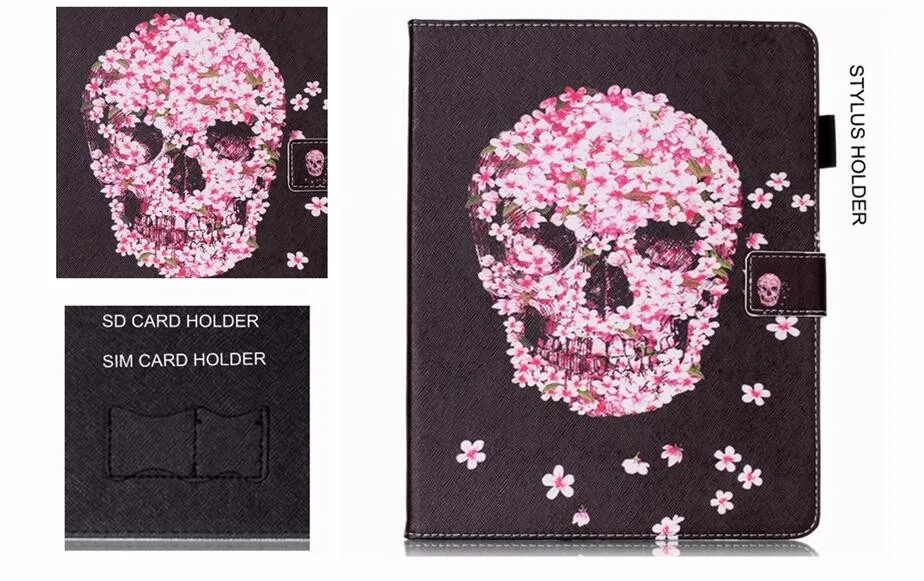 11 SKULL FLOWER