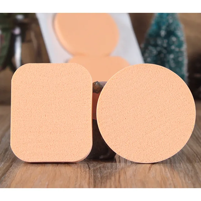 2PCS Spong Cosmetic Puff 1 Face Soft Women Lady Beauty Makeup Foundation Contour Facial Sponges Powder Puff 10.15 3