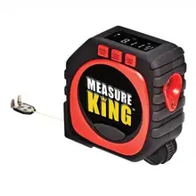 LanLan 3-в-1 точной лазерной измерительную ленту с светодиодный Дисплей роликовые колеса для современный дизайн архитектуры измерительный инструмент