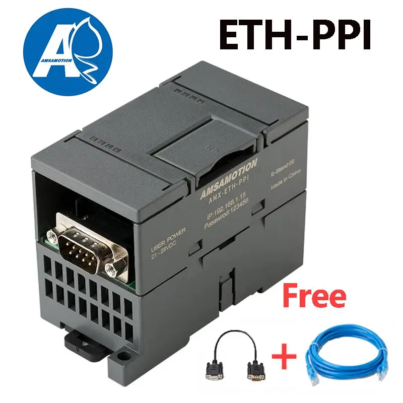 Adaptador de Comunicação Eth-ppi Isolado Ethernet Módulo Cp243-1 6gk7 243-1ex01-0xe0 Suppot Win7 – 8 xp Cp243i S7-200