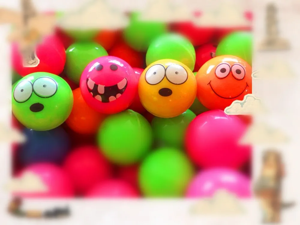 Buy baby Toy Balls machine bouncing ball rubber ball