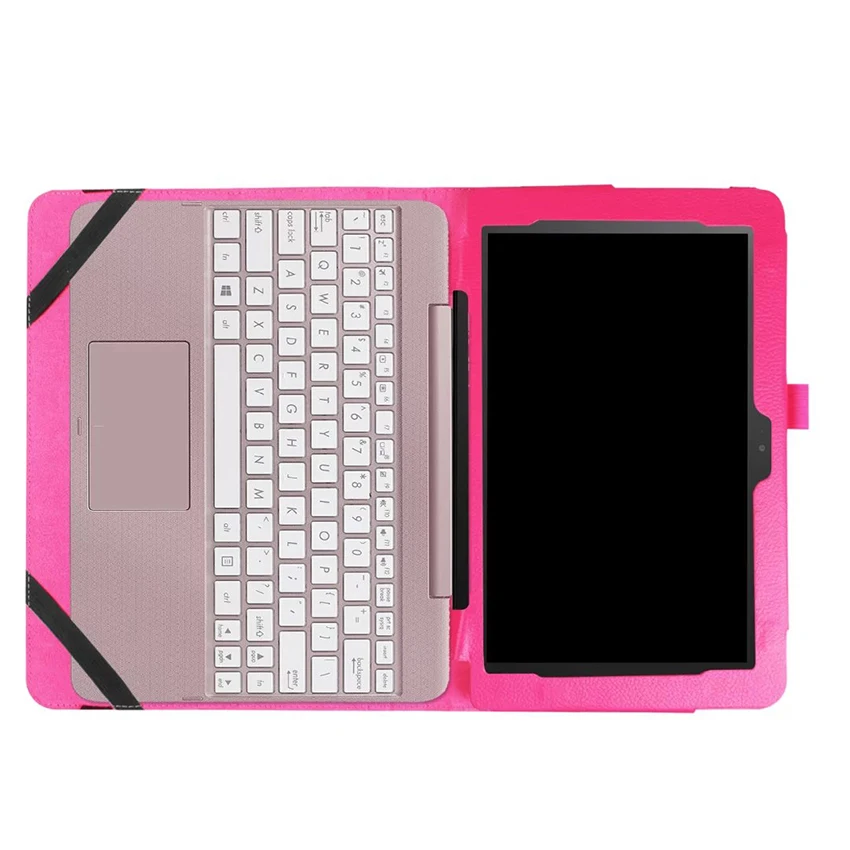  PU Leather Case For ASUS Transformer Book T101HA Flip Slim Tablet Case Cover 10.1'' Protective Stan