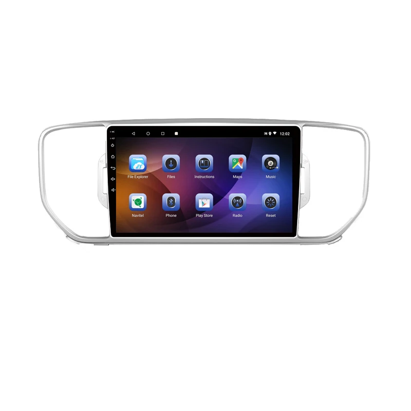 Perfect 9" 4G RAM 2.5D IPS 8 CORE Android 9.1 Car DVD Multimedia Player GPS for KIA rio sportage KX5 2016 2017 2018 car radio navigation 2