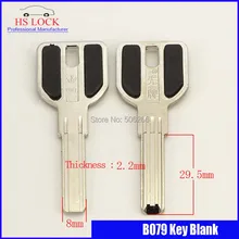 ОМЛ ключ от двери пустой гражданской ключ пустой костюм для вертикального ключевых резки ключи эмбрион B079