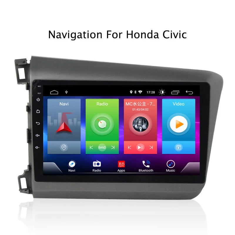 Perfect Car Android 8.1 Multimedia Player for Honda Civic LHD 2012-15 GPS Navigation Device USB bluetooth steering wheel control support 1 Perfect Car Android 8.1 Multimedia Player for Honda Civic LHD 2012-15 GPS Navigation Device USB bluetooth steering wheel control support 1