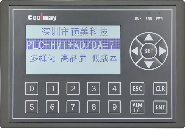 Интегратор PLC &amp HMI текстовый дисплей цифровой аналоговый вход выход 5 '𧉀x128 LCD