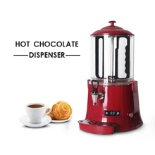 Hot Chocolate Machine 10L Chocofairy Dispenser Chocolate Mixer Machine 110V-220V Commercial Chocolate & Milk Machine kw xcj9 hot sales 9 roller grill machine with warming case 110v 220v hot dog machine stainless steel food warmer for commercial