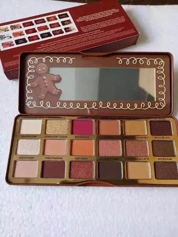 

Ginger-bread Spice Eye Shadow Palette Eye Makeup 18 Color Shadow