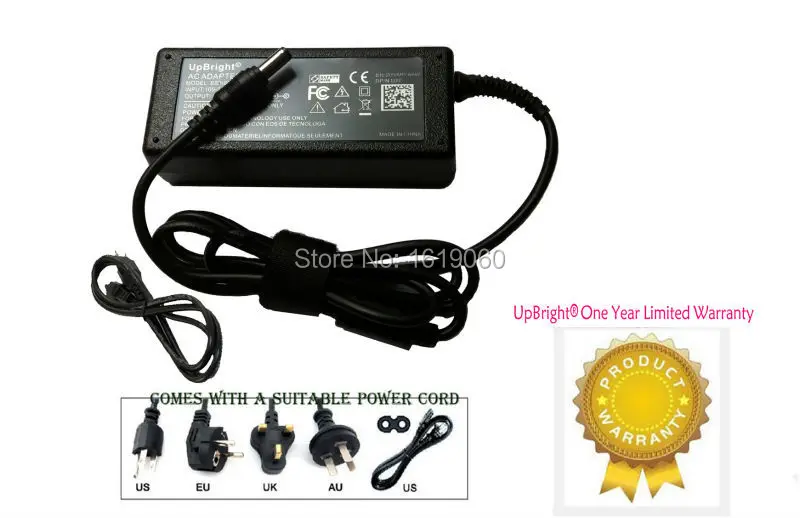 UpBright Новый 12V AC / DC адаптер для линейности LAD6019AB5 LAD6019AB4 12VDC шнур питания кабель PS