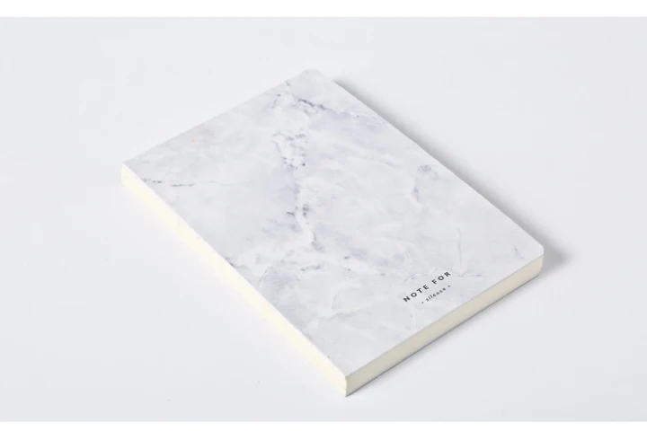 Японские милые канцелярские заметки для тишины 80 страниц мраморный дизайн А5 пустые страницы Блокнот Журнал Сделай Сам личный дневник записная книжка